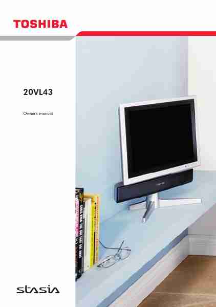 Toshiba Flat Panel Television 20VL43-page_pdf
